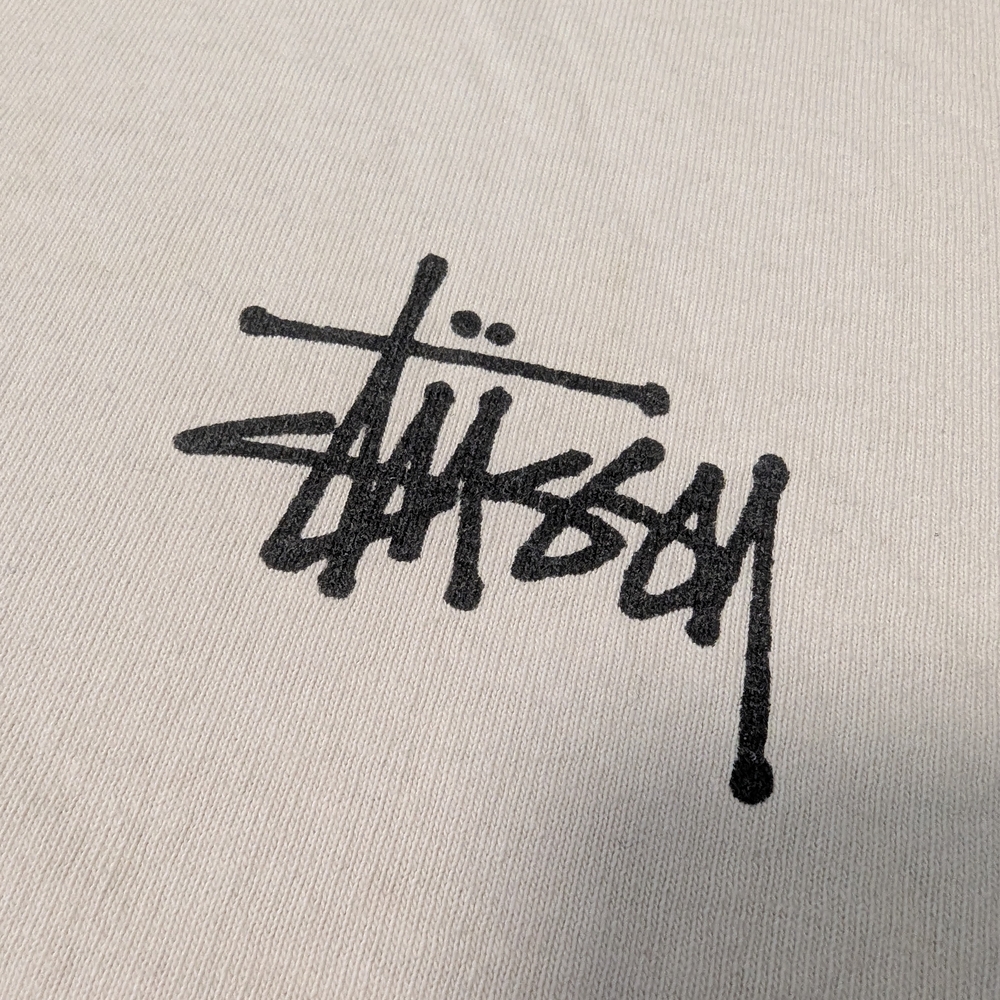 Stussy White Graphic T-Shirt ALTERED - Picture 4 of 5